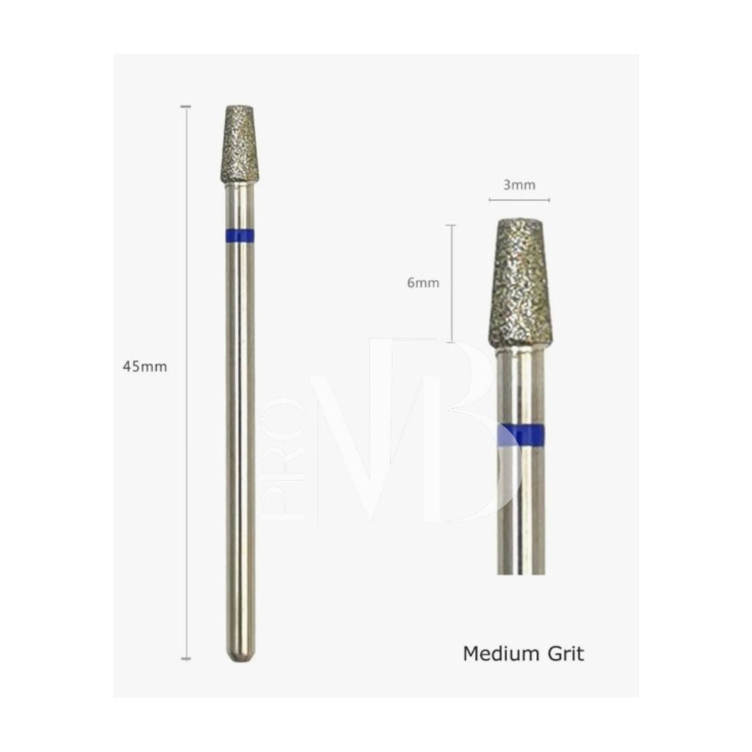 Broca para cuticulas diamantada