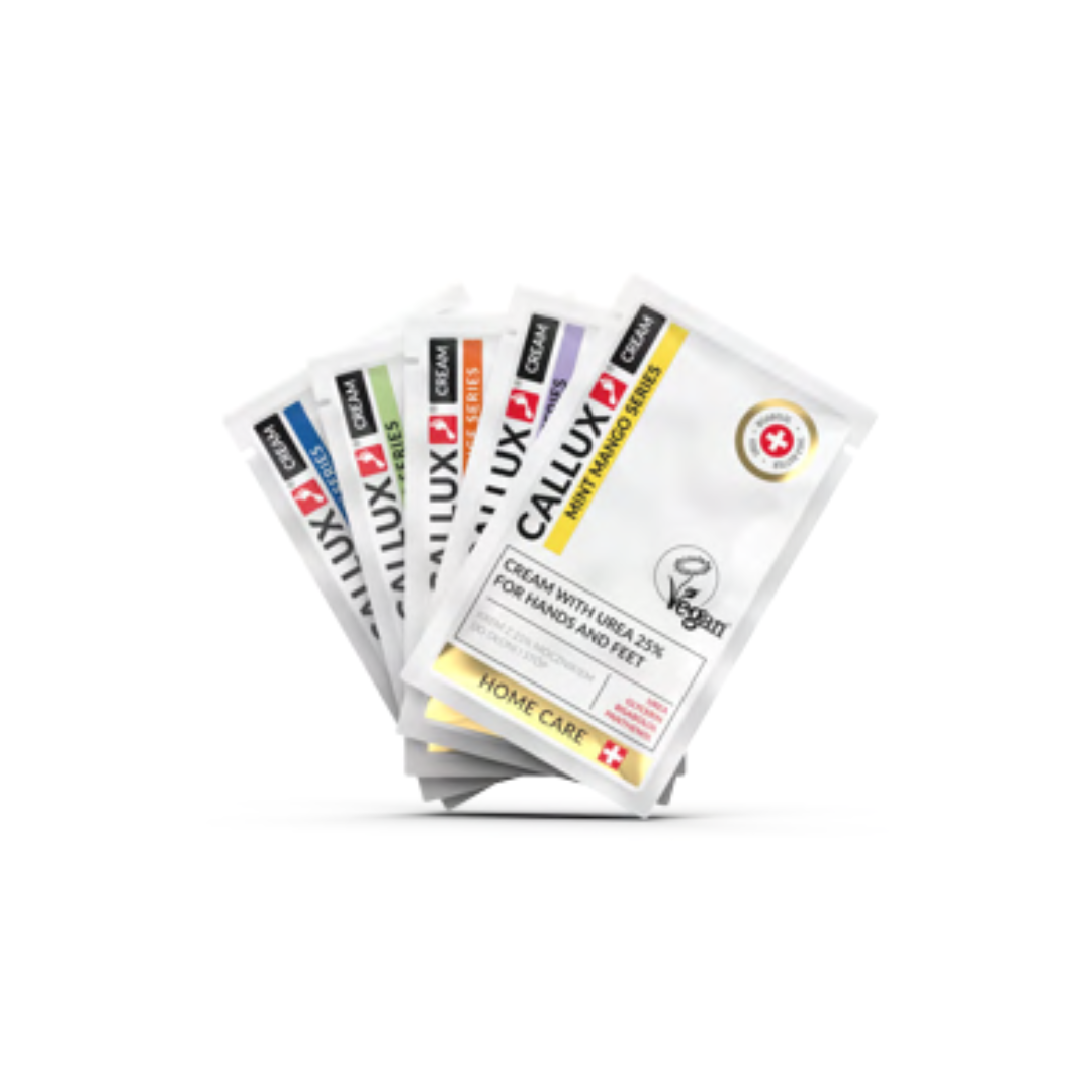 Creme com 25% de Ureia, Manga e Hortelã para mãos e pés Callux.Pro®